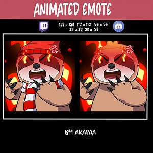Sloth Angry Animated Emote | Twitch Emote | Discord Emote | Community Emote . - Etsy Australia