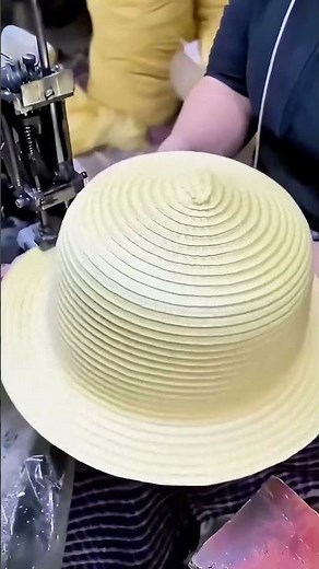 The entire process of making a straw hat!