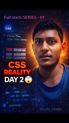 Full stack development - Day 2 || css practice #shorts #css