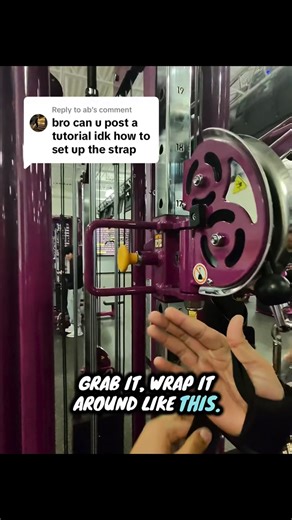Ethan Sparkes on Instagram: "Tutorial for how to set up the strap for singular tricep pushdowns💪🏻 #gym #fitnessmotivation #tutorial #fypシ゚viralシ #gymlife"