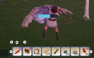 switch新游palia有股原始又暴力的美感，翻地还可以边走边锄