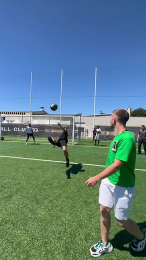 Soccer Fun: Michou's Playful Attempts on the Field