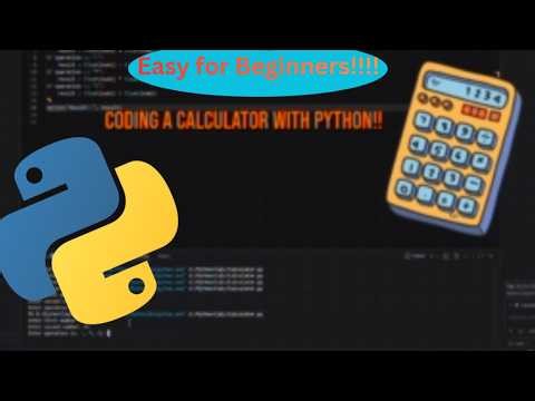 Code A Calculator in 2 minutes easily in Python!