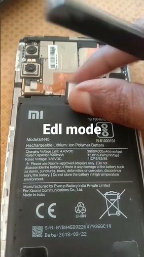 redmi mi note 5 pro edl point