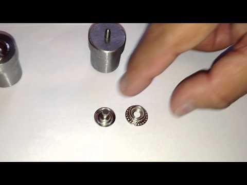 How to Fix Press Studs - which parts goes together?