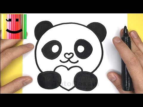 Amazing easy and cool drawing of a super cute panda