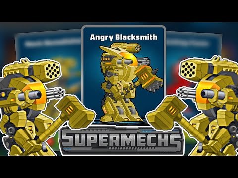 Angry Blacksmith just got Angrier! | Upgrading Shop Mechs - Super Mechs