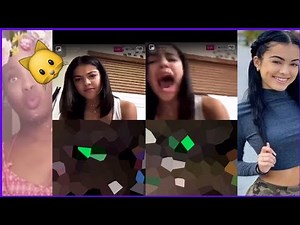 Lovely Peaches Shows Her Coochie On Malu Travejo's live