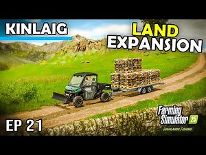 MASSIVE LAND EXPANSION! - Highlands Fishing | Farming Simulator 25 - Episode 21