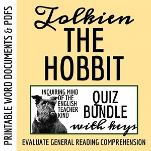 The Hobbit Quizzes and Answer Keys | Independent Reading | Homework Activities