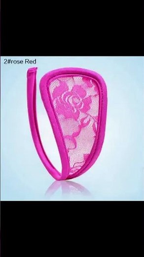 Women Sexy C string open Bleack ThongUnderwear Panties Sleepwear part3 #fashionindustry