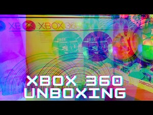 Unboxing an Xbox 360 in 2023