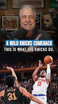 Bill reacts to a wild 22-point comeback Game 1 win by New York against Cleveland.