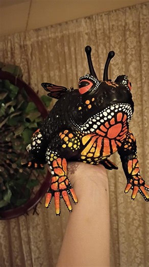 I'm Toad-ally a Butterfly. Rubber Toad Frog Purse. Customizations Accepted. MADE TO ORDER. - Etsy