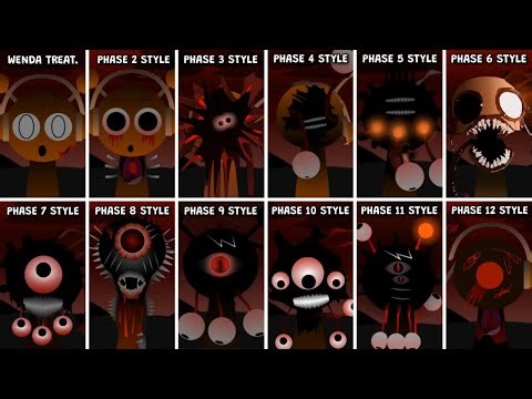 Incredibox Sprunki Wenda Treatment Phase 1-10!