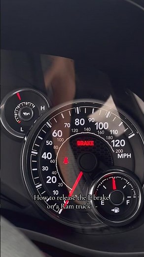 How to release the emergency brake on a Ram!! #cars #howto #ramtrucks https://rockyridgeauto.com