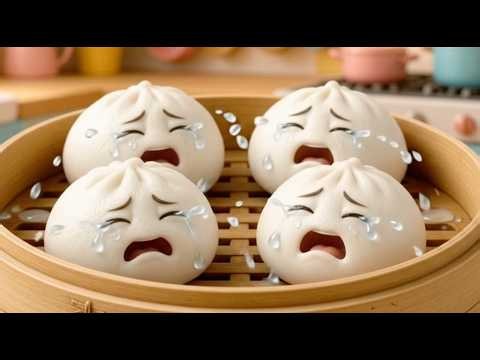 How to Color Cute Bao Buns! | Easy and Fin Coloring for Kids 🥟