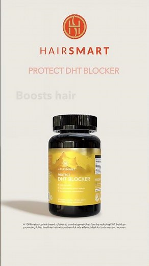 Know What's Inside HairSmart 100% Natural DHT BLOCKER for Genetic Hair Loss in Men & Women