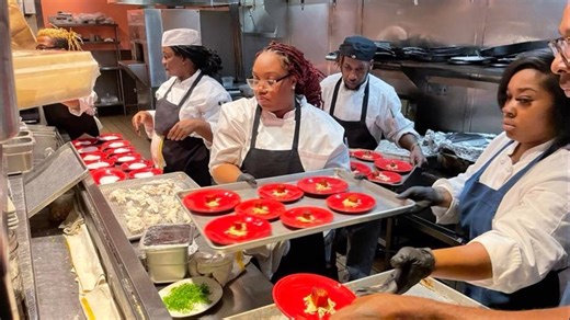 EDWINS culinary students run 'Taste of Home' dinner service as capstone event before graduation