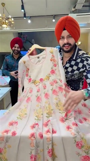 English Beige Soft Chiffon Hand Embroidered Girlish Anarkali Suit with Beautiful Sequins work