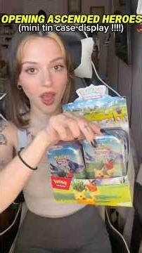 Ascended Heroes mini tin case (PART 2) #pokemoncards