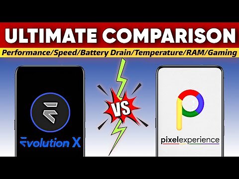 ULTIMATE COMPARISON: EVOLUTION X VS PIXEL EXPERIENCE ROM || GAMING,BATTERY,PERFORMANCE,SPEED,RAM,ETC