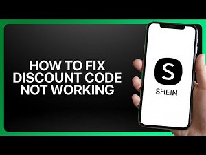 How To Fix Discount Code Not Working In Shein App 2025! Tutorial
