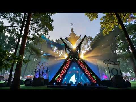Epic Forest Psytrance Darkforest Rave 2025 🌌Psychedelic Festival in Nature with Mind-Blowing Visuals