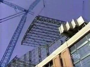 Big Blue crane collapse at Miller Park