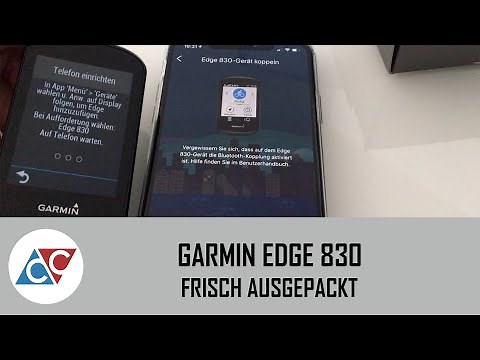 Garmin Edge 830 - frisch ausgepackt