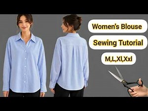 Looking for an Easy Blouse Sewing Tutorial? ✂️ This Video Is Made for You! | Simple & Easy