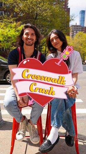 talking with your hands? mamma mia! 🤌🏼🇮🇹 (with @fiajames @_johnfranklin__) 👉 follow @crosswalkcrush for more episodes #crosswalkcrush | Crosswalk Crush