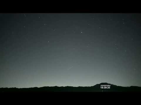 [test][timelapse][録画] [福島滝川] 2025 12-22 JST 朝日新聞宇宙部 Asahi Astro LIVE 星空カメラ 録画