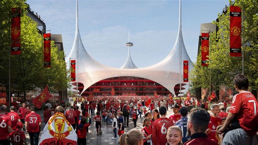 'Want to build world’s best stadium' - Man Utd welcome 'Wembley of North' plan