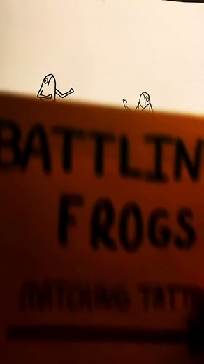 Full Sized Cleaned Up Stencils for Matching Frog Tattoo Ideas