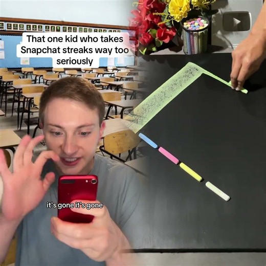 That one kid who takes Snapchat streaks way too seriously #greenscreen #middleschool #nostalgia