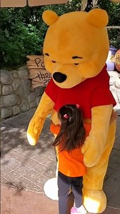 Amber's Magical Advertures. Amber meets Winnie the Pooh. Disneyland.