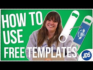 How to use FREE Templates For Laser Engraving, UV Printing, and Sublimation
