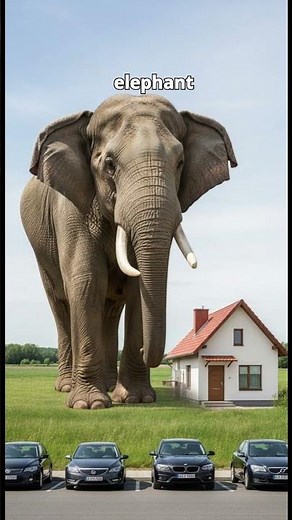 The Largest Elephant in History🐘😱