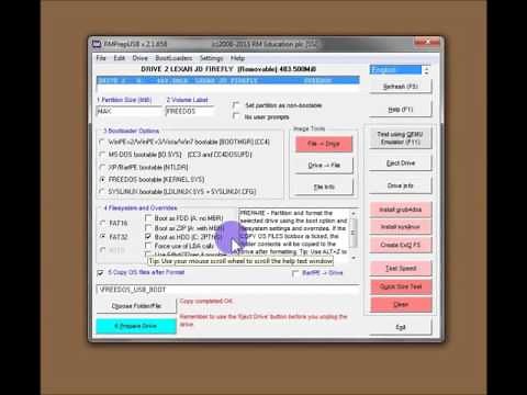 How to use RMPrepUSB and grub4dos - Part 1 (increased volume)