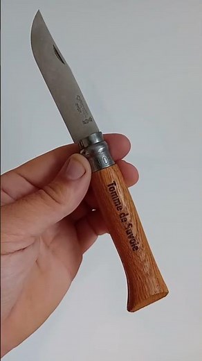 Opinel 🤪 Tomme de Savoie #100opinel #opinel #opinel8 #knifereview #knifelife