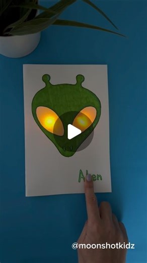 DIY electronics, stem and science activities for beginners on Instagram: "DIY “Alien life form” interactive card. Easy and fun paper electronics project for beginners. You will need: - 2 animated LED stickers (rainbow fade by Chibitronics - Conductive copper tape - Coin cell battery 3v (CR2032) - Paper - Tracing paper - Markers Warning: this project should be done under adult supervision. #stem #stemteacher #stemeducation #stemlearning #stemchallenge #papercircuit #papercircuits #papercrafts #al