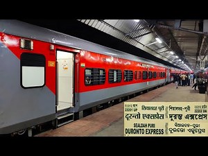 Sealdah to Puri by Duronto Express | Few journey moments