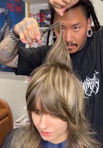 Wolf Cut Highlights Transformation: Style Your Hair