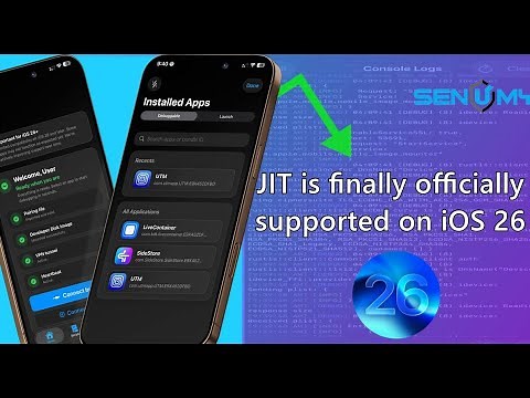 Enable JIT on iOS 26 / iOS 26.0.1 with StikJIT & StikDebug | No Jailbreak Needed 🚀