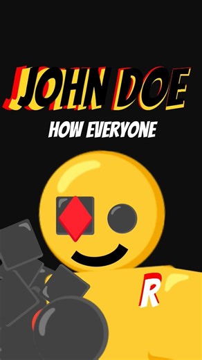 is John doe a real myth? (⁎ᵕᴗᵕ⁎)