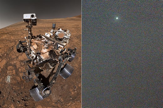 NASA's Perseverance Rover Captures Deimos Sparkling in the Martian Sky, the Smaller of Mars' Two Moons