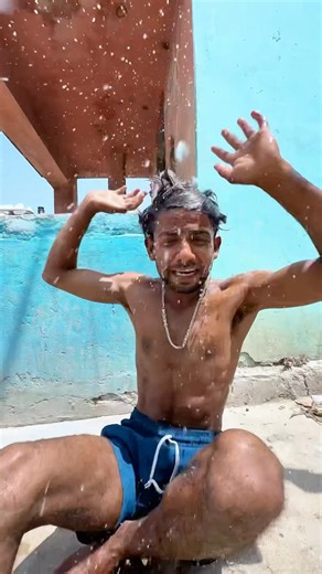 Garmiyo me garm pani 😂🔥#trendingshorts #viralshort #youtubeshorts #shorts #comedy #ad dhakdhak