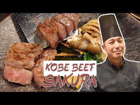 Halal Kobe Beef Steak SAKURA, Enjoy Halal Kobe Beef Grilled In The Teppan