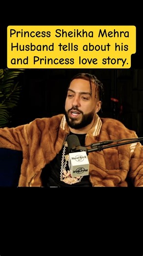 Princess Sheikha Mehra Husband tells about his and Princess love story. #dubai #royal #family #love